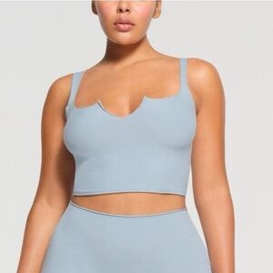 SKIMS RAW EDGE INTIMATES CAMI NWT - DENIM